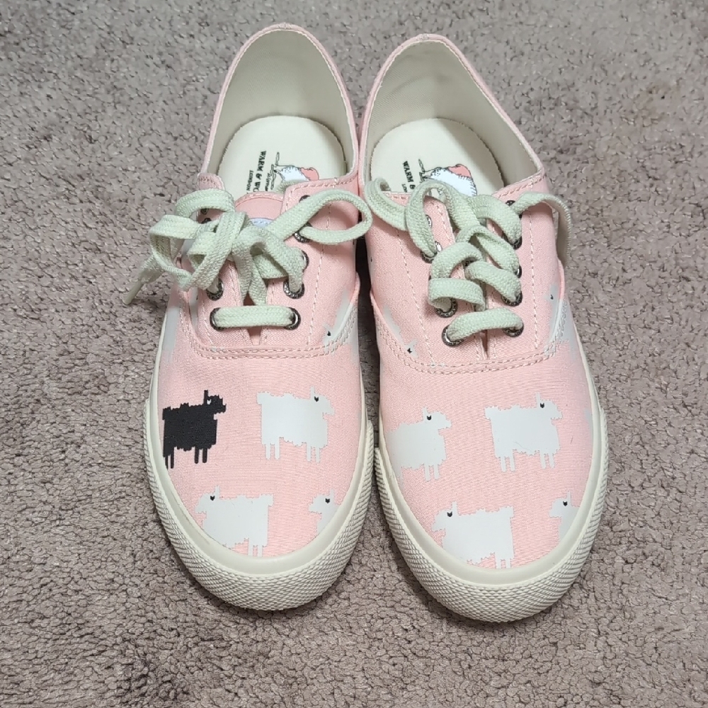 Women's Pink Sheep Sperry Sneakers